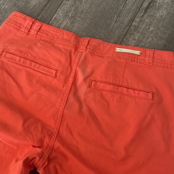 NWT Anthro Pilcro and the Letterpress Stet Chinos orange 27 - Picture 7 of 7